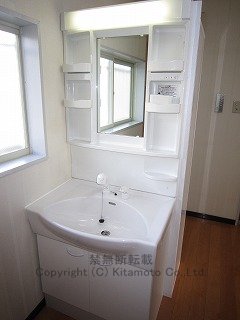 三重県志摩市の生活に便利な立地の賃貸アパート　室内（洗面台）