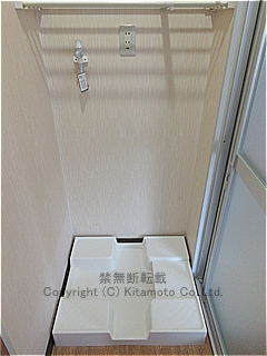 三重県志摩市の生活に便利な立地の賃貸アパート　室内（室内洗濯機置場）